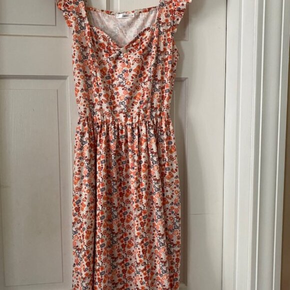 Loemes Women Casual Summer Flowy Dress with Pockets Size Small - Picture 2 of 3